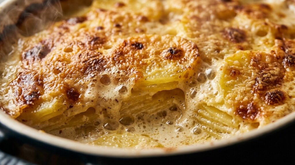 Gratin Dauphinois Traditionnel au Four Fondant & Crémé
