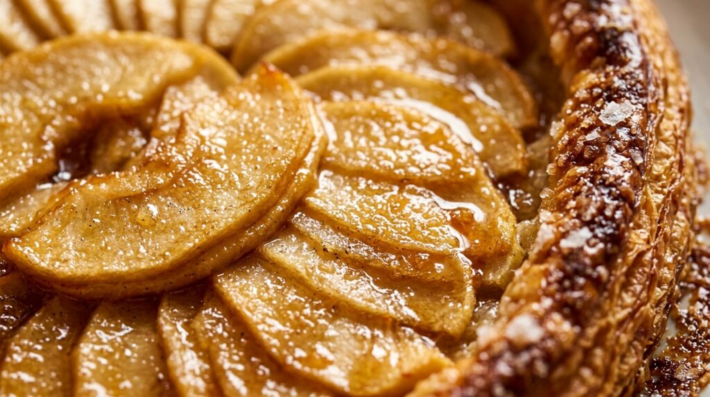 Tarte Fine aux Pommes Caramélisées & Beurre Demi-Sel